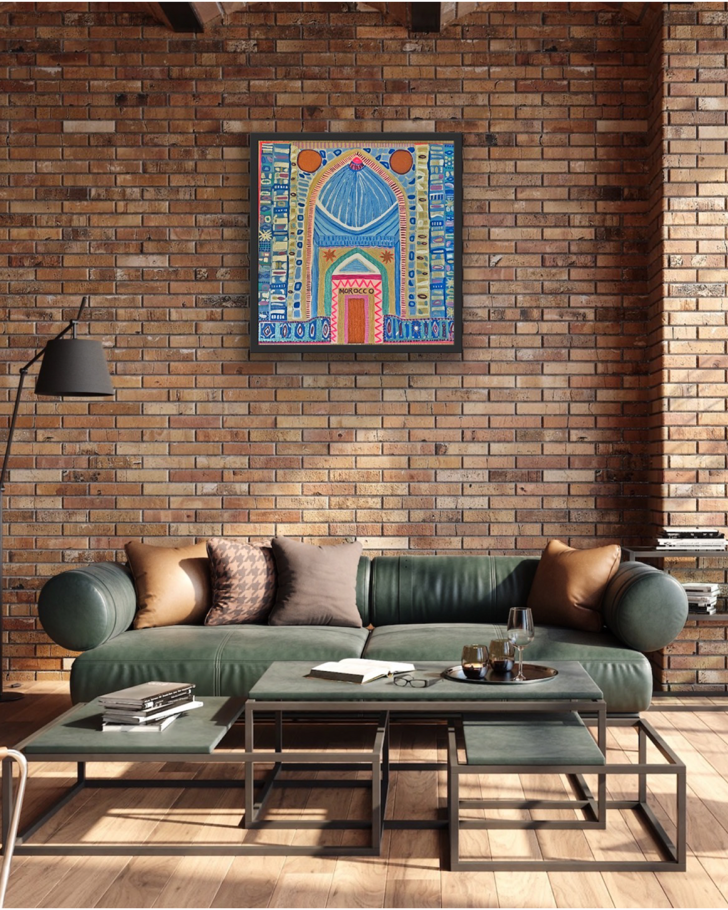 Large Art “DOOR TO MOROCCO”(SOLD)