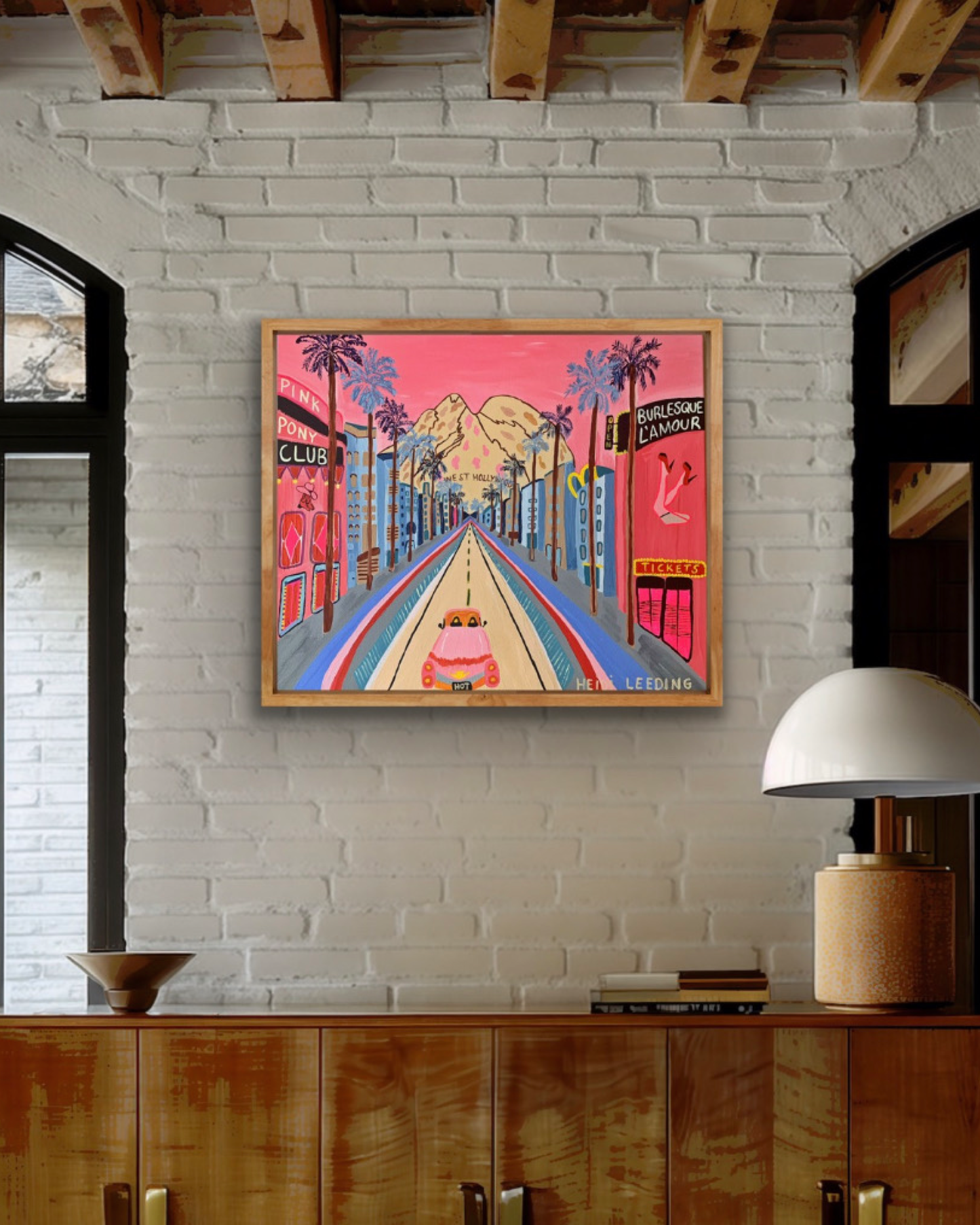 Large Art “ WEST HOLLYWOOD” (SOLD)