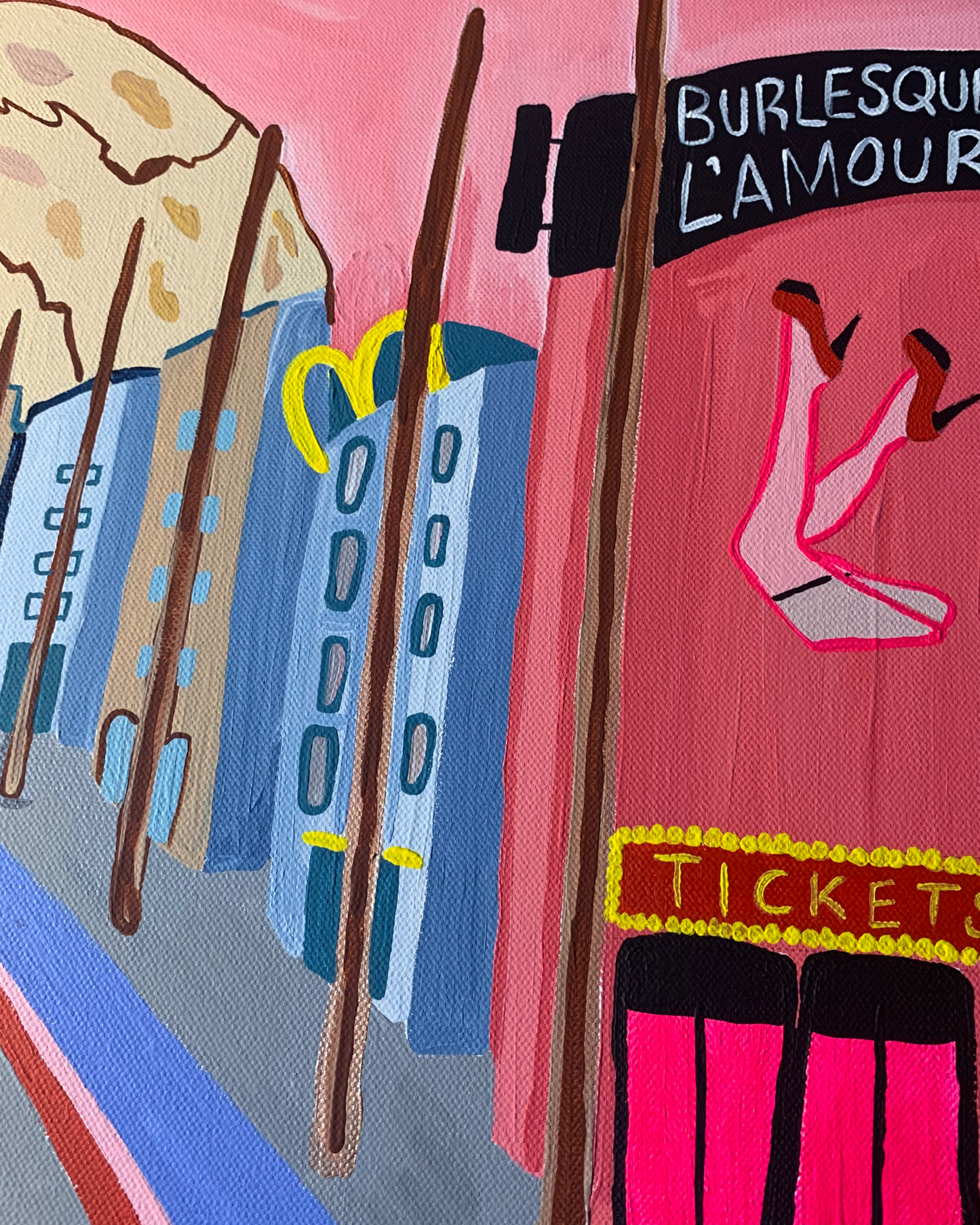 Large Art “ WEST HOLLYWOOD” (SOLD)