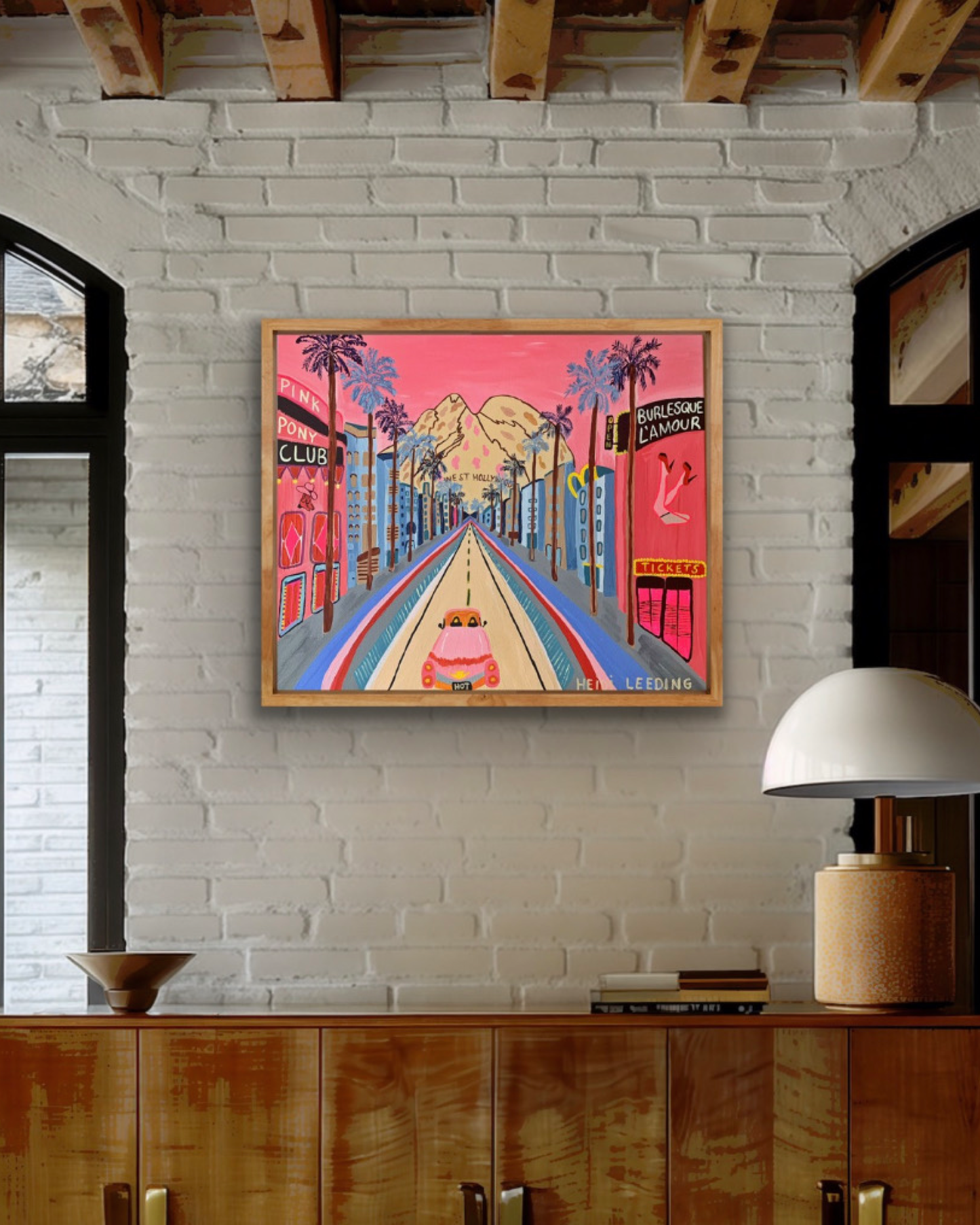 Large Art “ West Hollywood” (SOLD)