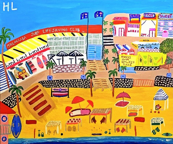 Large Art “MOOLOOLABA”