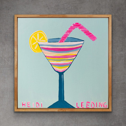 Mini Art “just sippin on a cocktail “