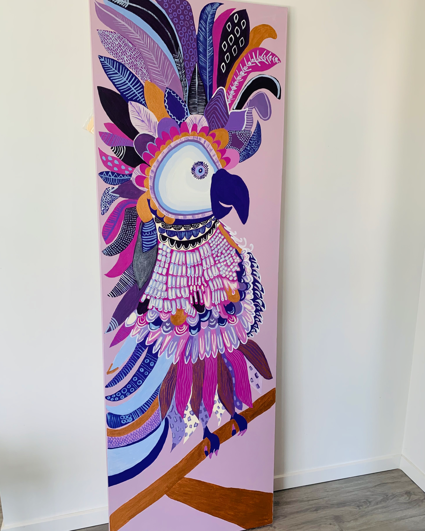 Large Art "Queen Cocky"