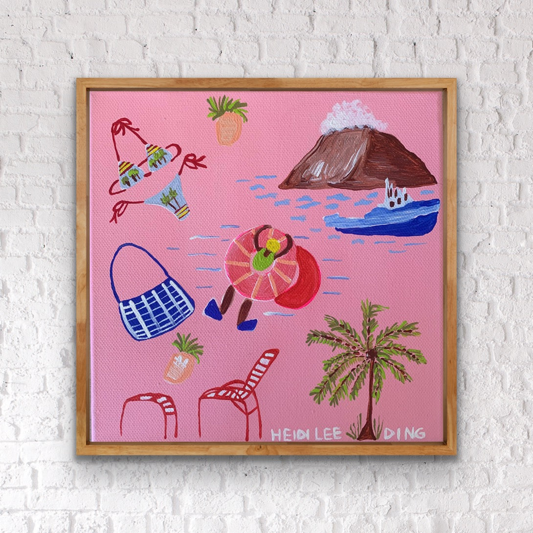 Mini Art “Tropical Paradise”