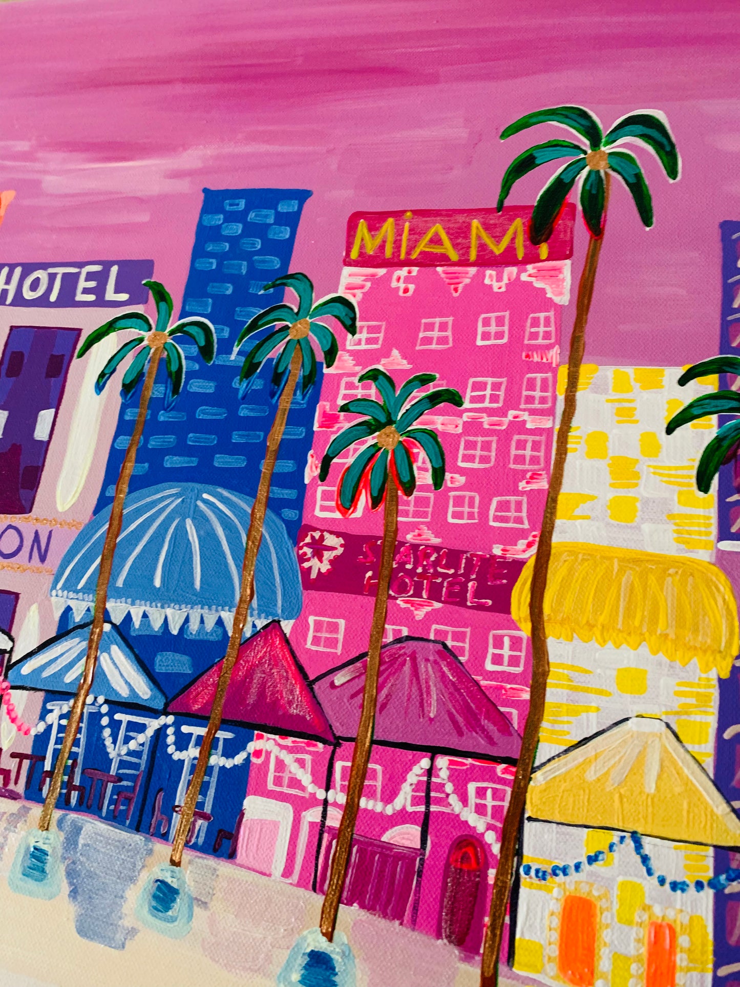 Large Art  “MIAMI”