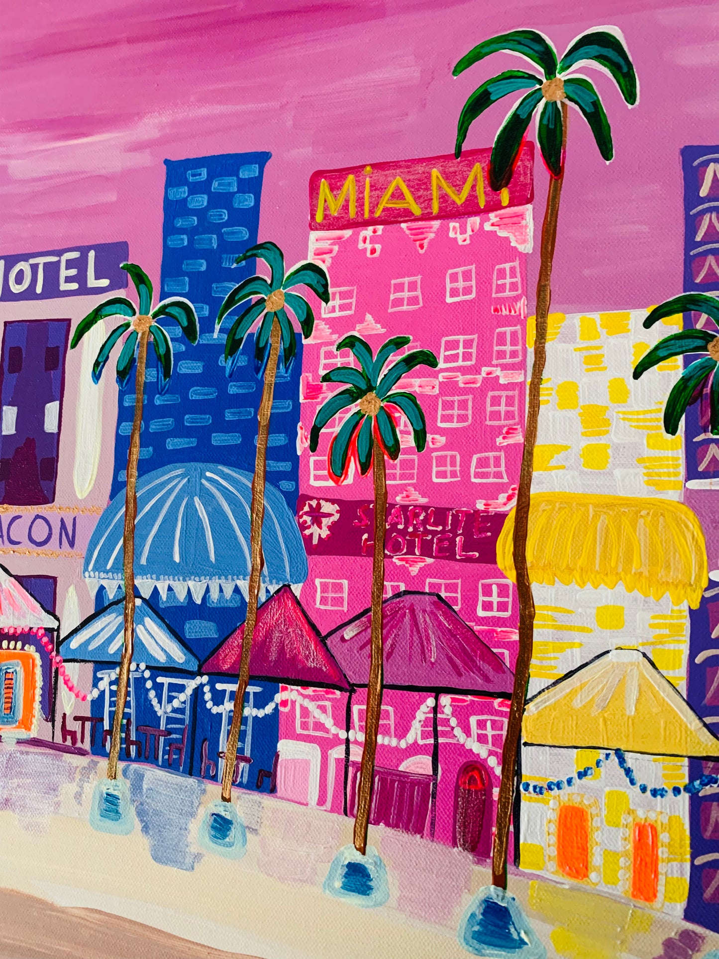 Large Art  “MIAMI”